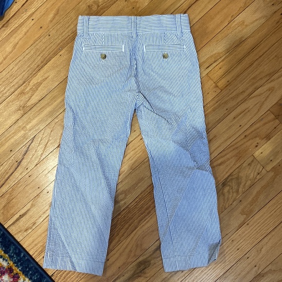 Janie and Jack size 4 boys seersucker blue Easter outfit - Picture 8 of 9